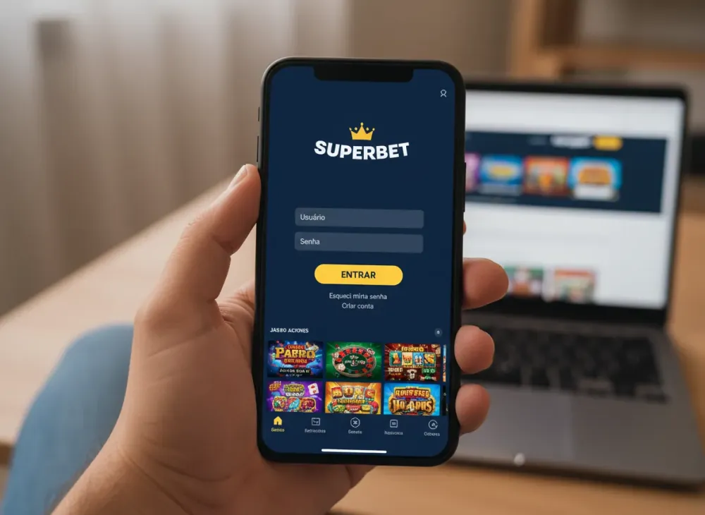 Superbet login: como acessar a conta no navegador