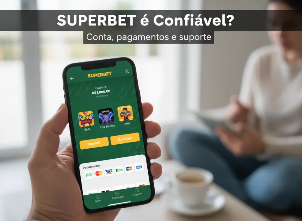 Superbet é confiável? Conta, pagamentos e suporte